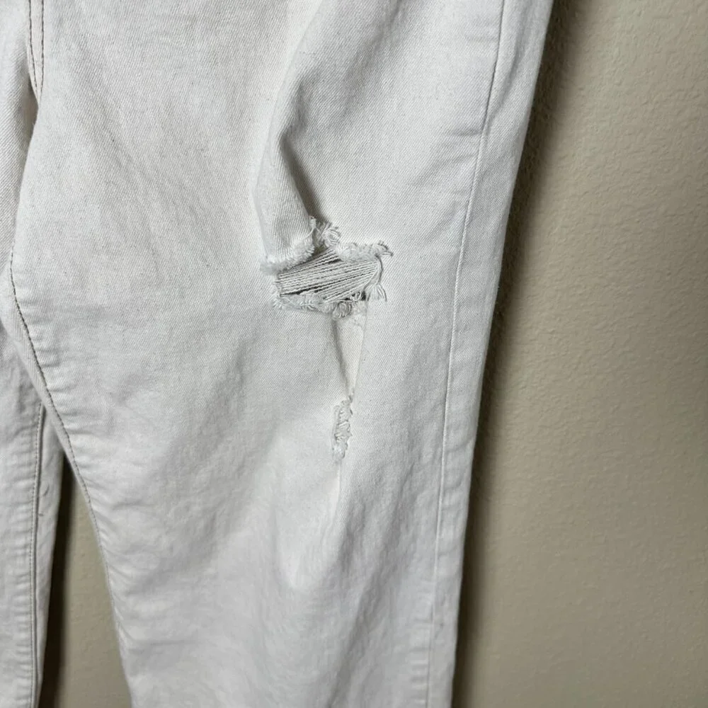 JOE'S High-Rise Wide Leg Hitomi Distressed Denim Jeans Size 29 - Picture 3 of 11